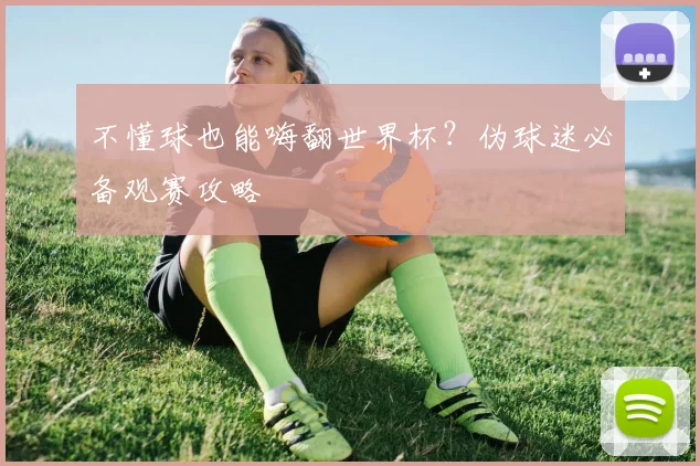 不懂球也能嗨翻世界杯？伪球迷必备观赛攻略
